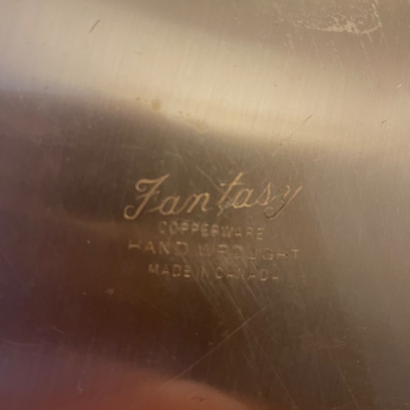 Copperware plate - Picture 2 of 2